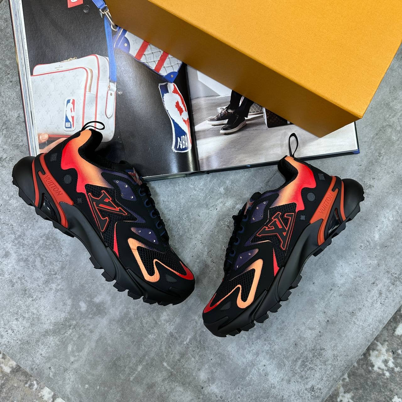 LVE TRAINER -ORANGE|RED|BLACK