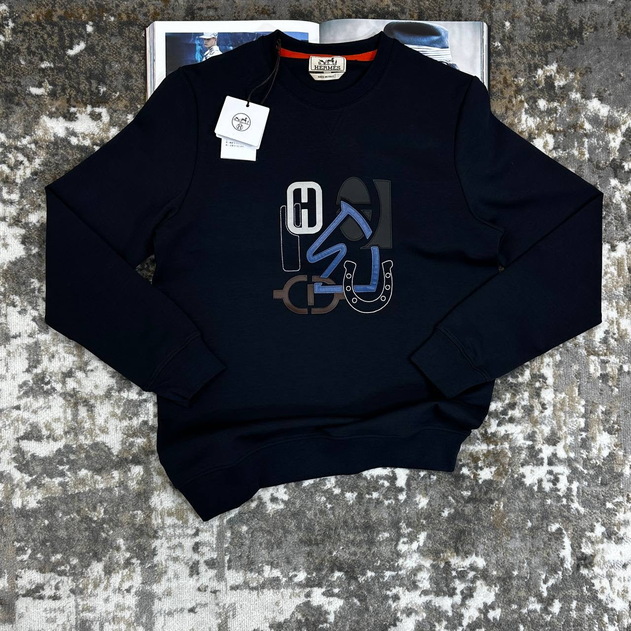 HERMS JUMPER NAVY