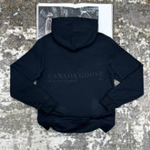CANDA GOOSE HOODIE NAVY