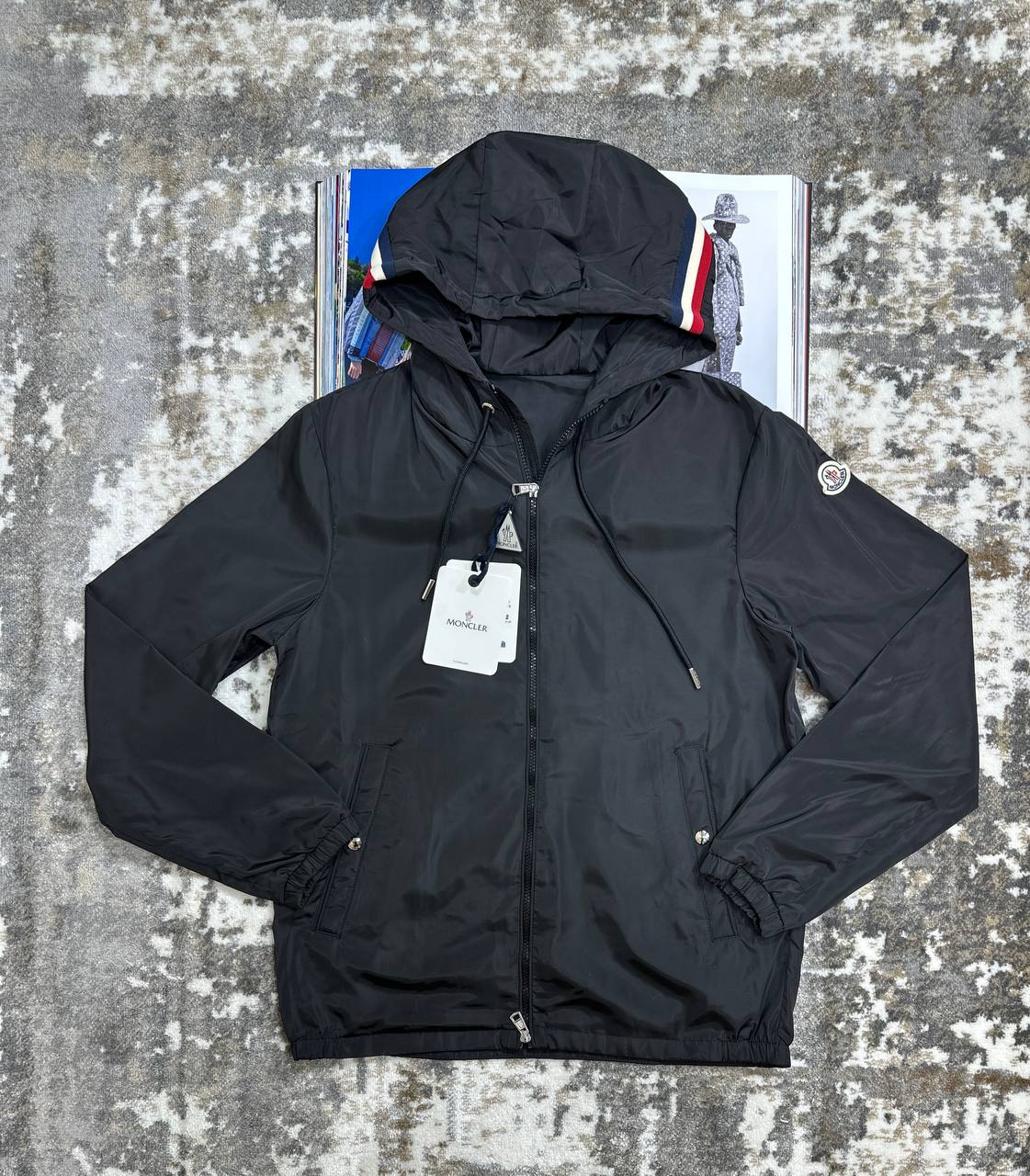 MNCLR ZIP JACKET-BLACK