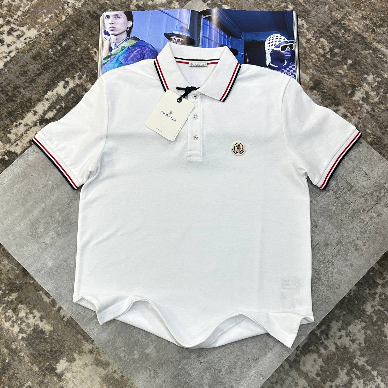 NCLR POLO WHITE