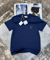 HRMS SMALL FRONT LOGO TSHIRT BLUE