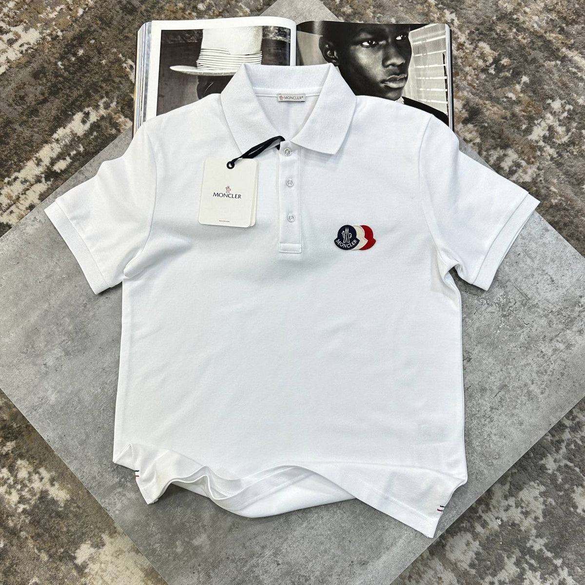 NCLR SHORT SET WHITE/BLUE