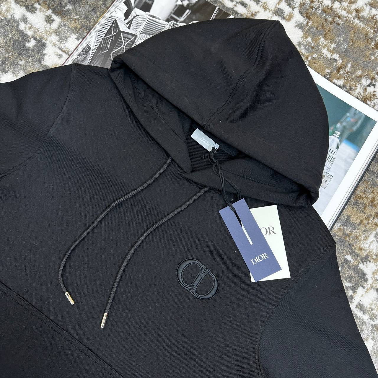 CD HOODIE-BLACK