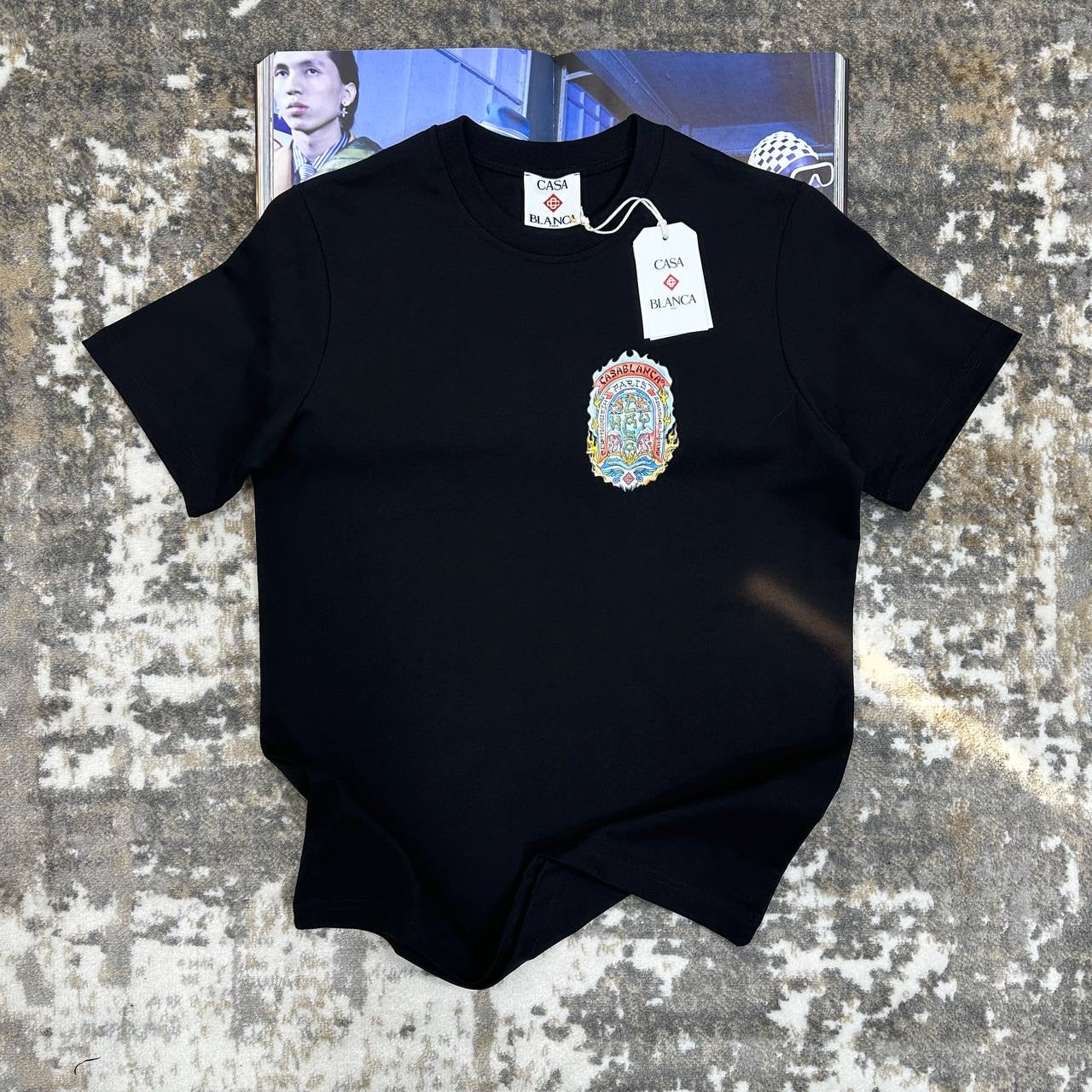 CASA TSHIRT-BLACK