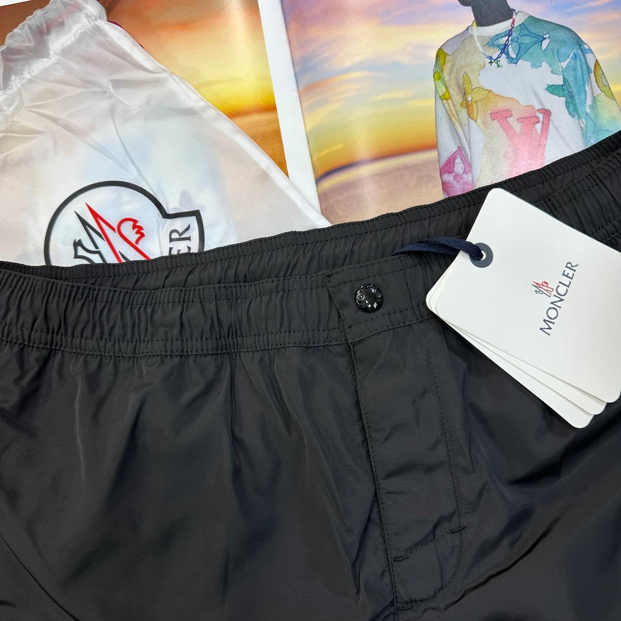 NCLR SHORT SET GREY/BLACK