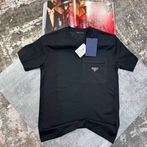 RADA FRONT POCKET T-SHIRT BLACK