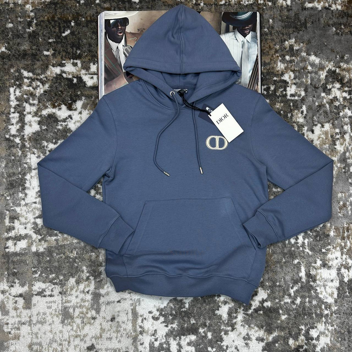 CD HOODIE-DARK BLUE