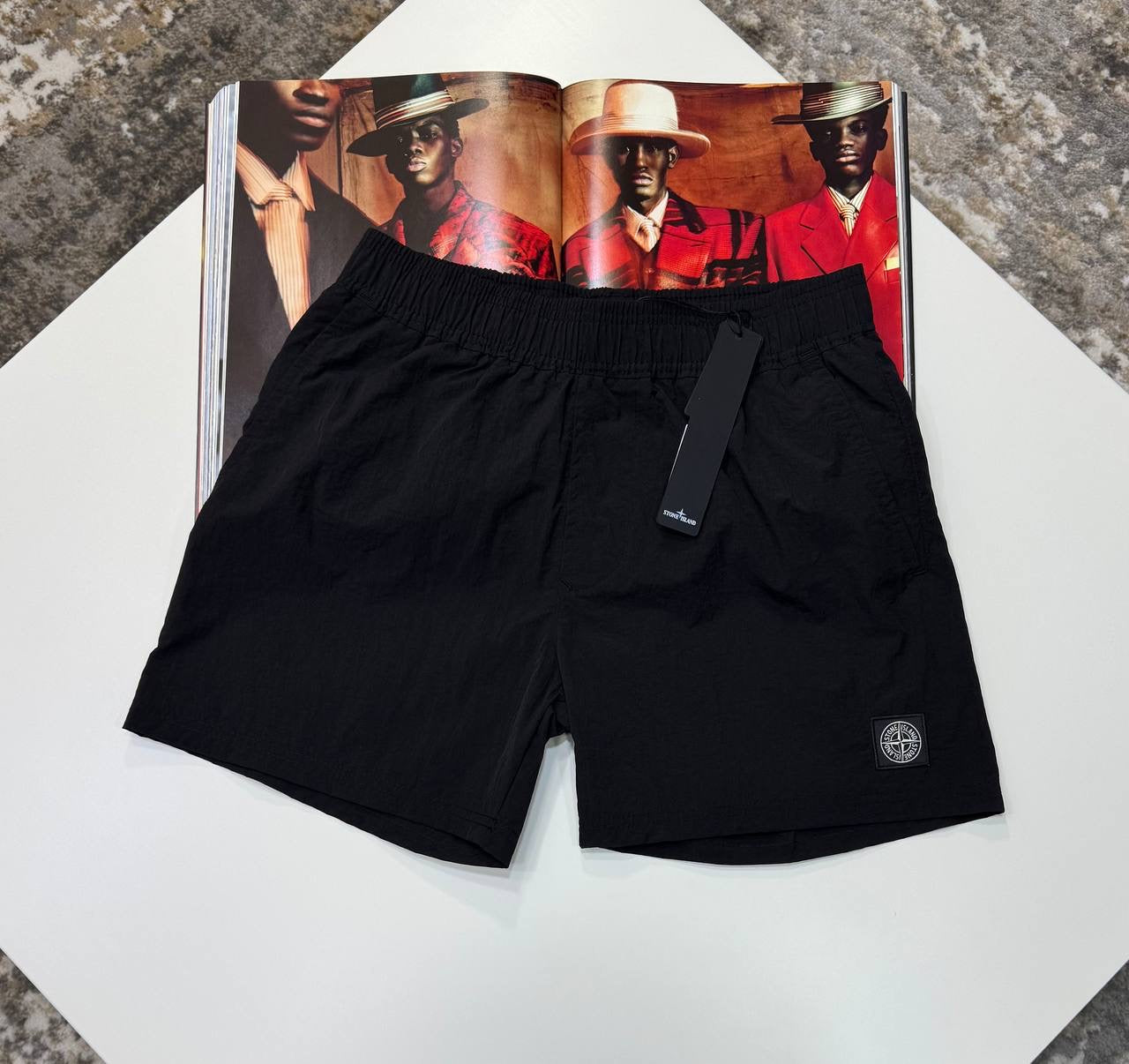 TONE SWIM SHORT BLACK