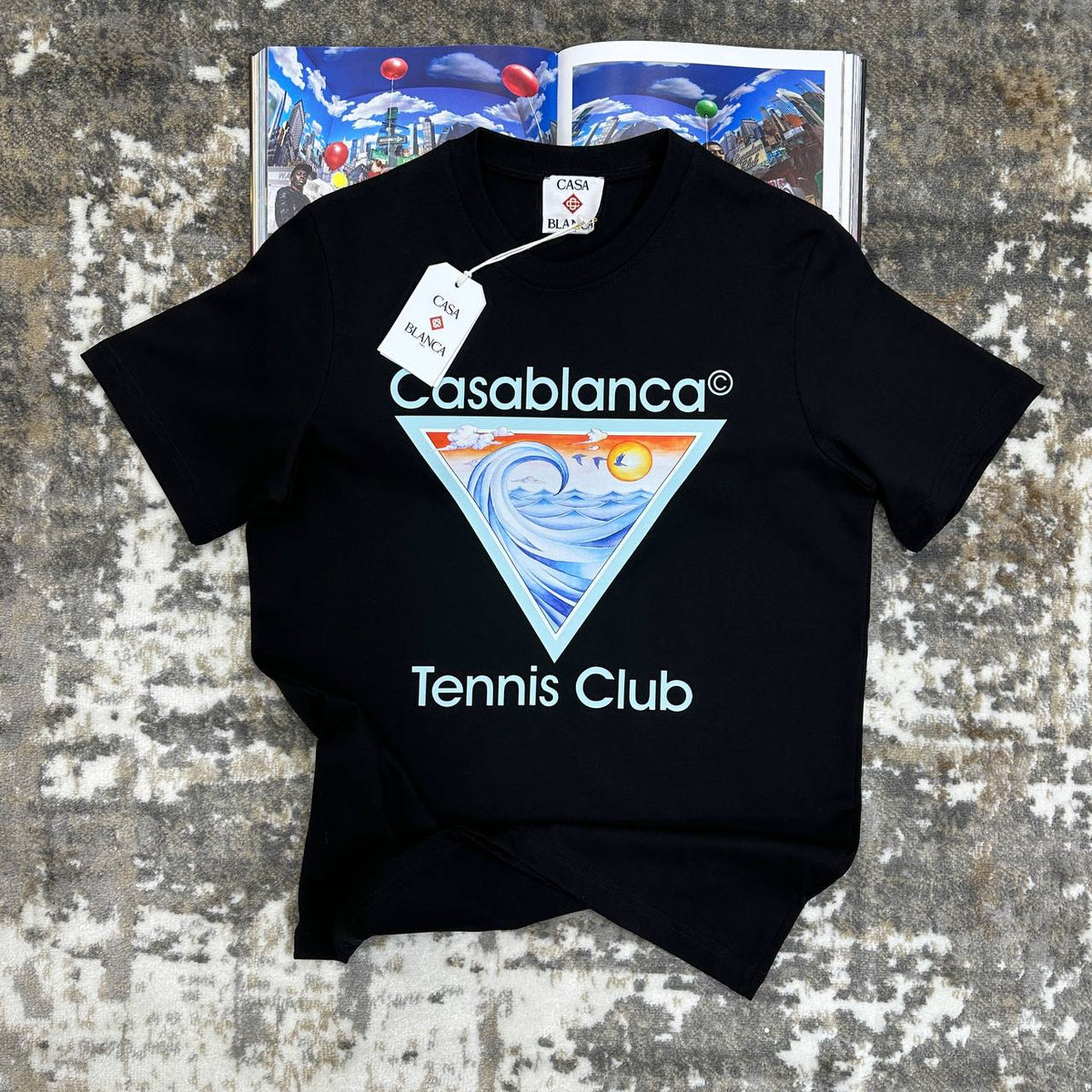 CASA TSHIRT-BLACK