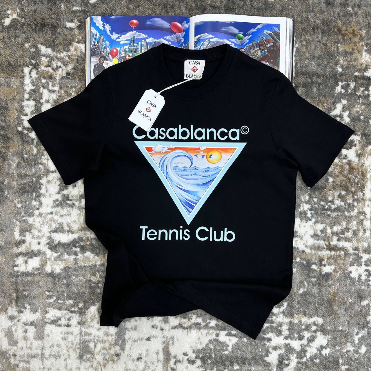 CASA TSHIRT-BLACK
