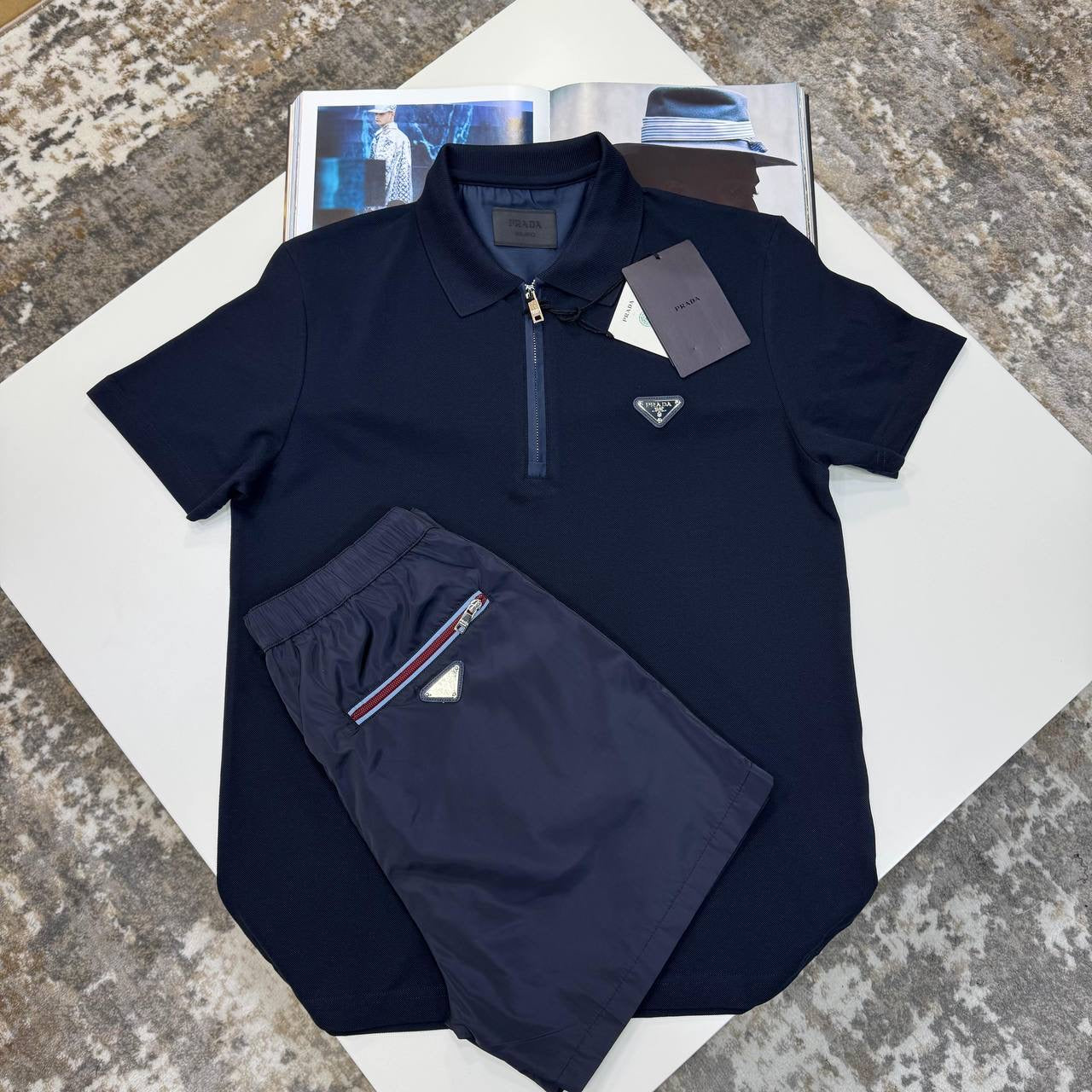 RADA SHORT SET ALL NAVY