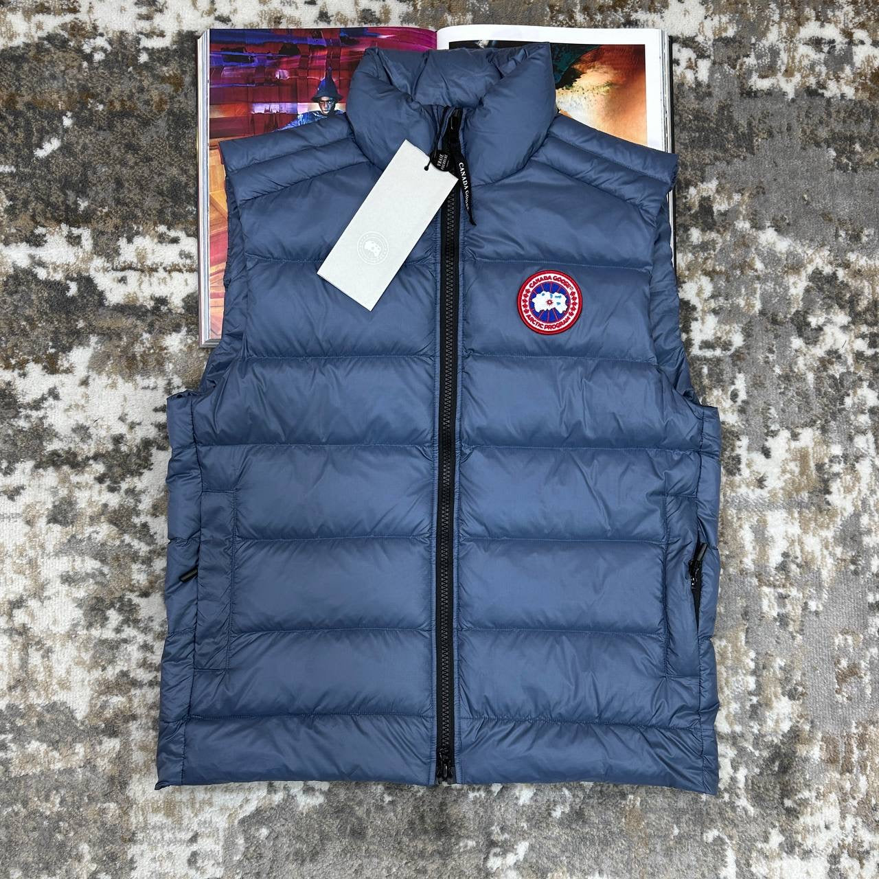 CANDA GOOSE LIGHT WEIGHT BODY WARMER DENIM