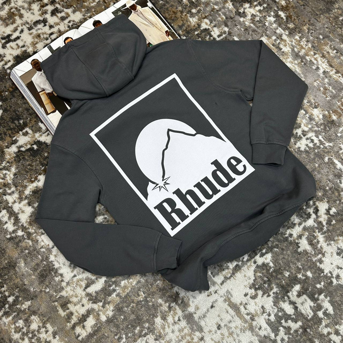RUDE HOODIE-GREY