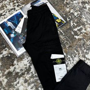 STNE CARGO PANTS-BLACK