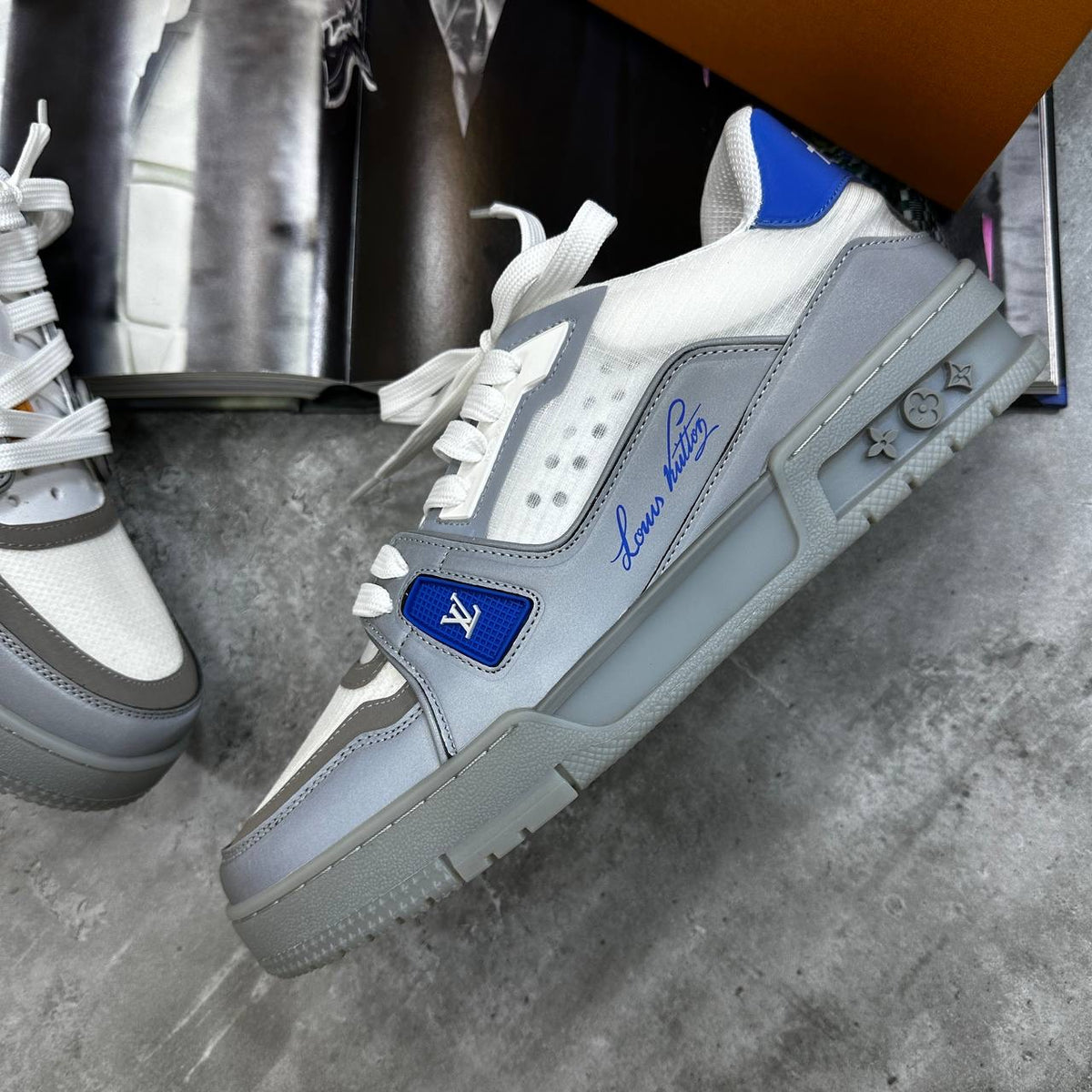 LVE TRAINER -GREY|BLUE