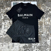 BALMN SHORT SET BLACK