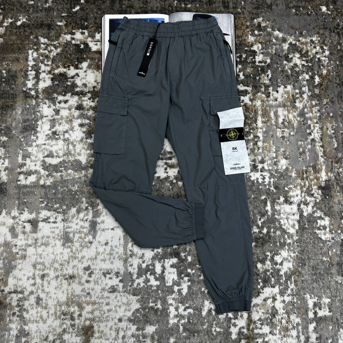 STNE CARGO PANTS-GREY