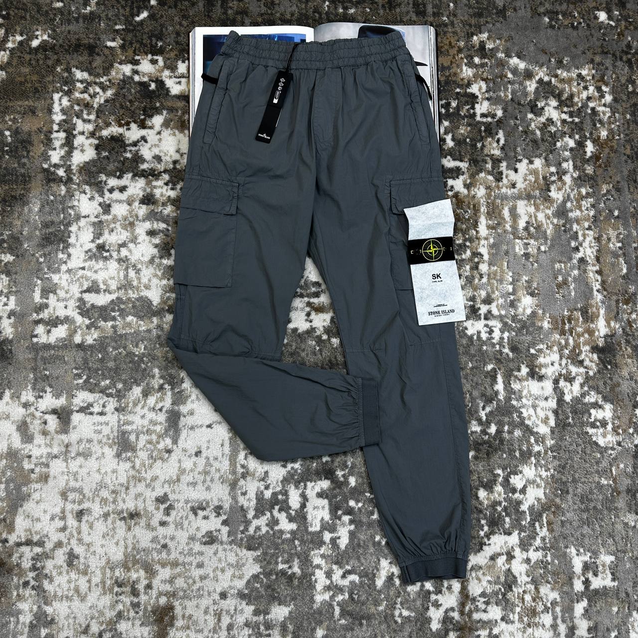 STNE CARGO PANTS-GREY