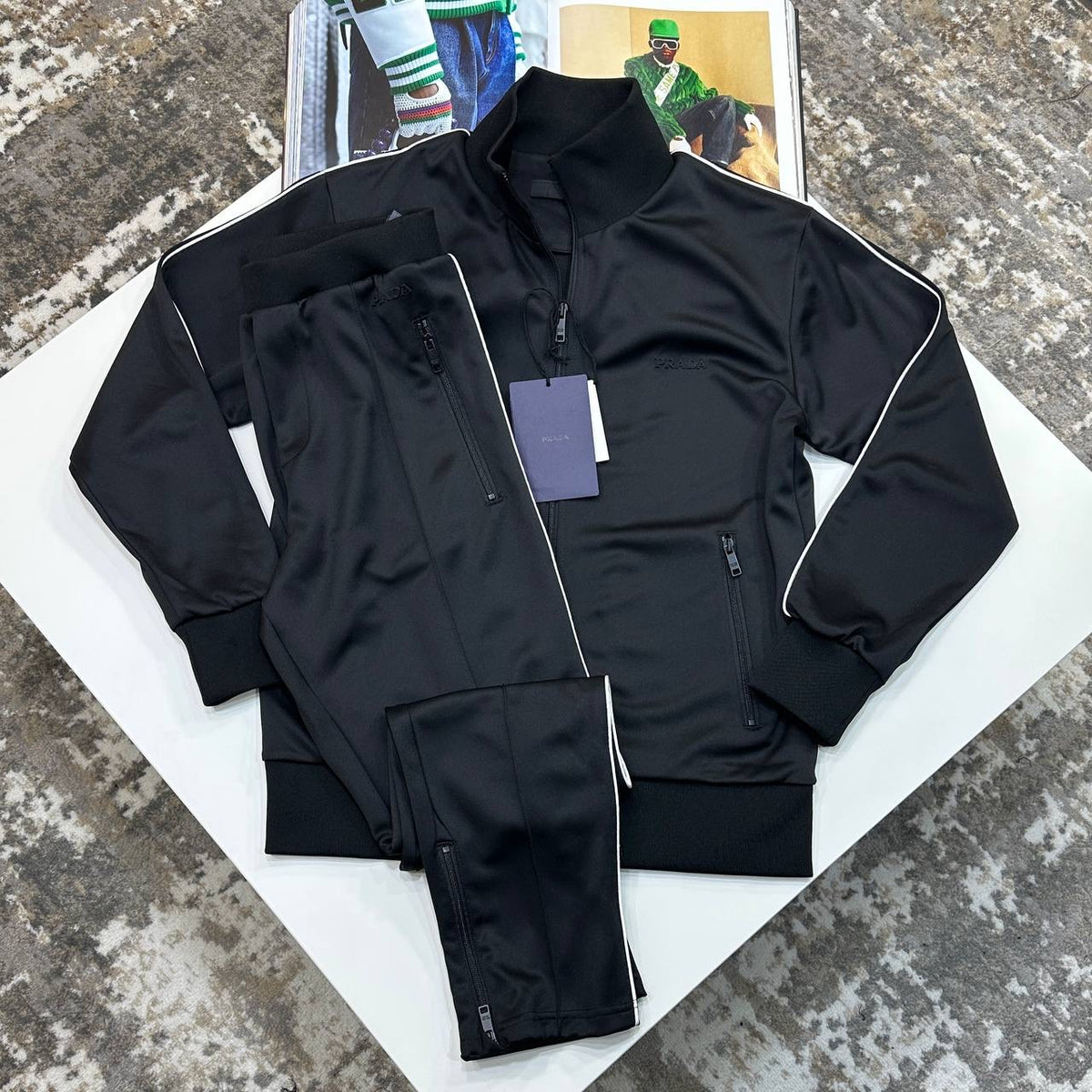 PRDA TRACKSUIT BLACK