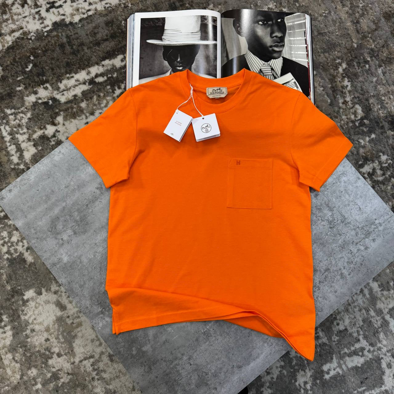 HRMS SHORT SET ORANGE/BLACK
