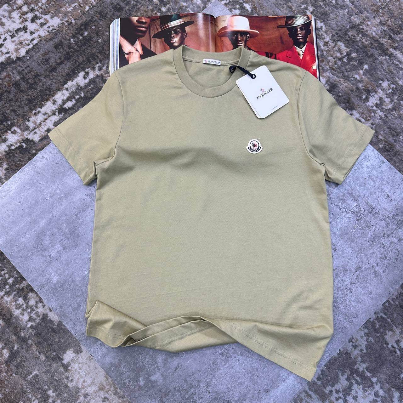 NCLR CLASSIC BADGE TSHIRT BEIGE