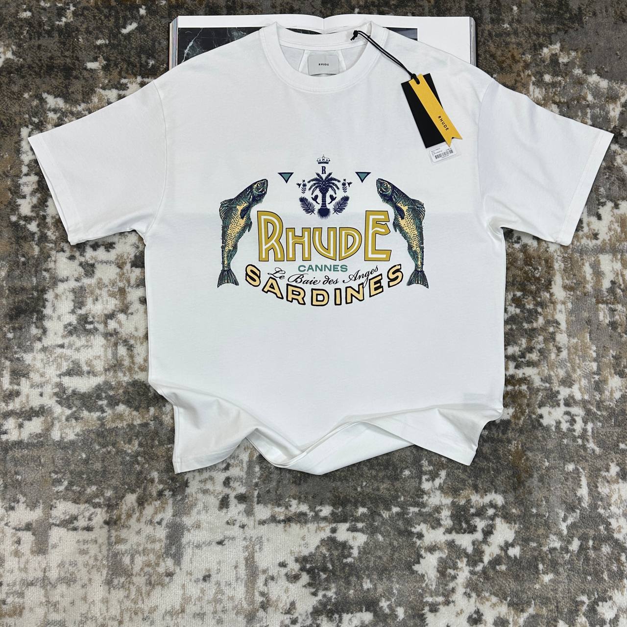 RUDE TSHIRT-WHITE