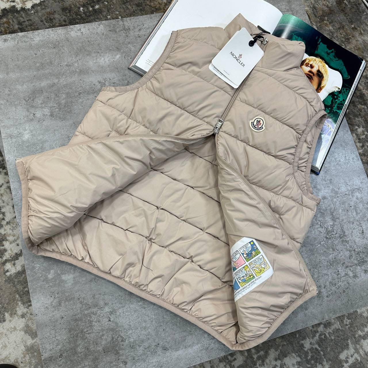 NCLR BODYWARMER LIGHTBEIGE