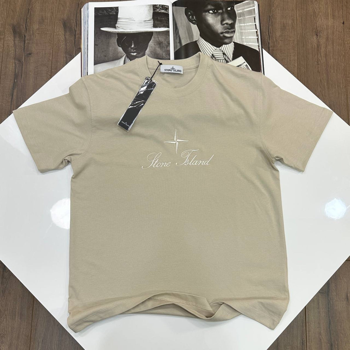 STNE TSHIRT-BEIGE