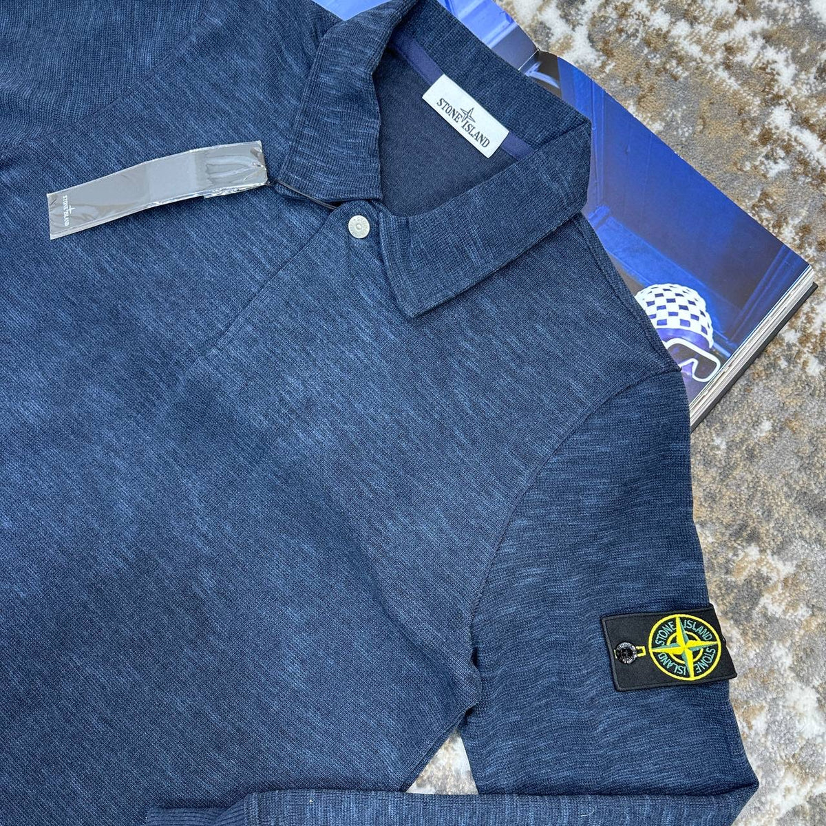 STNE ISLAND JUMPER NAVY