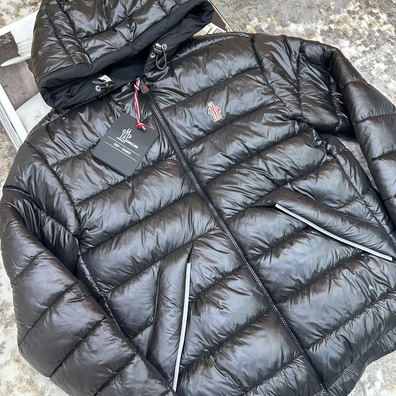 MNCLR FULL PUFFER REVERSE ABLE JACKET-BLACK