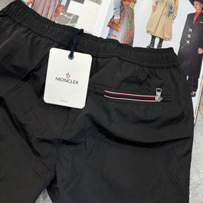 NCLR BACK ZIP SWIM SHORT BLACK