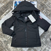 C.G RED BADGE CHELSEA PARKA JACKET-BLACK