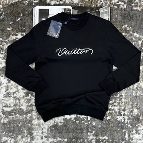 LUIS-VUTON JUMPER-BLACK