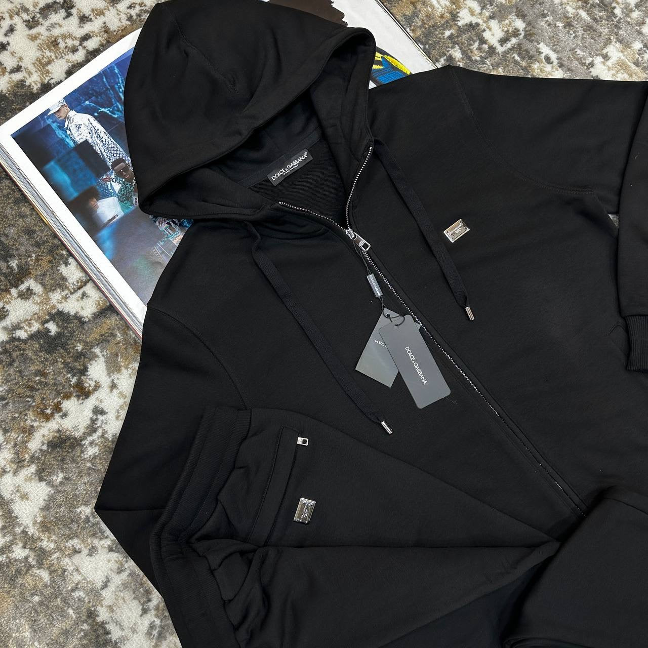 D&G TRACKSUIT-BLACK