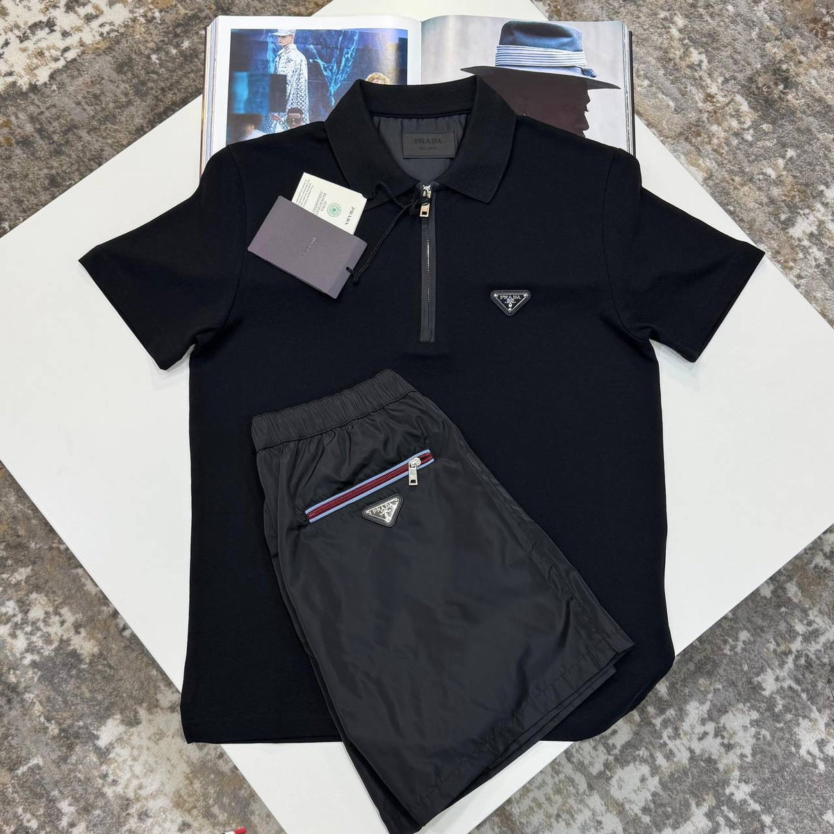 RADA SHORT SET ALL BLACK