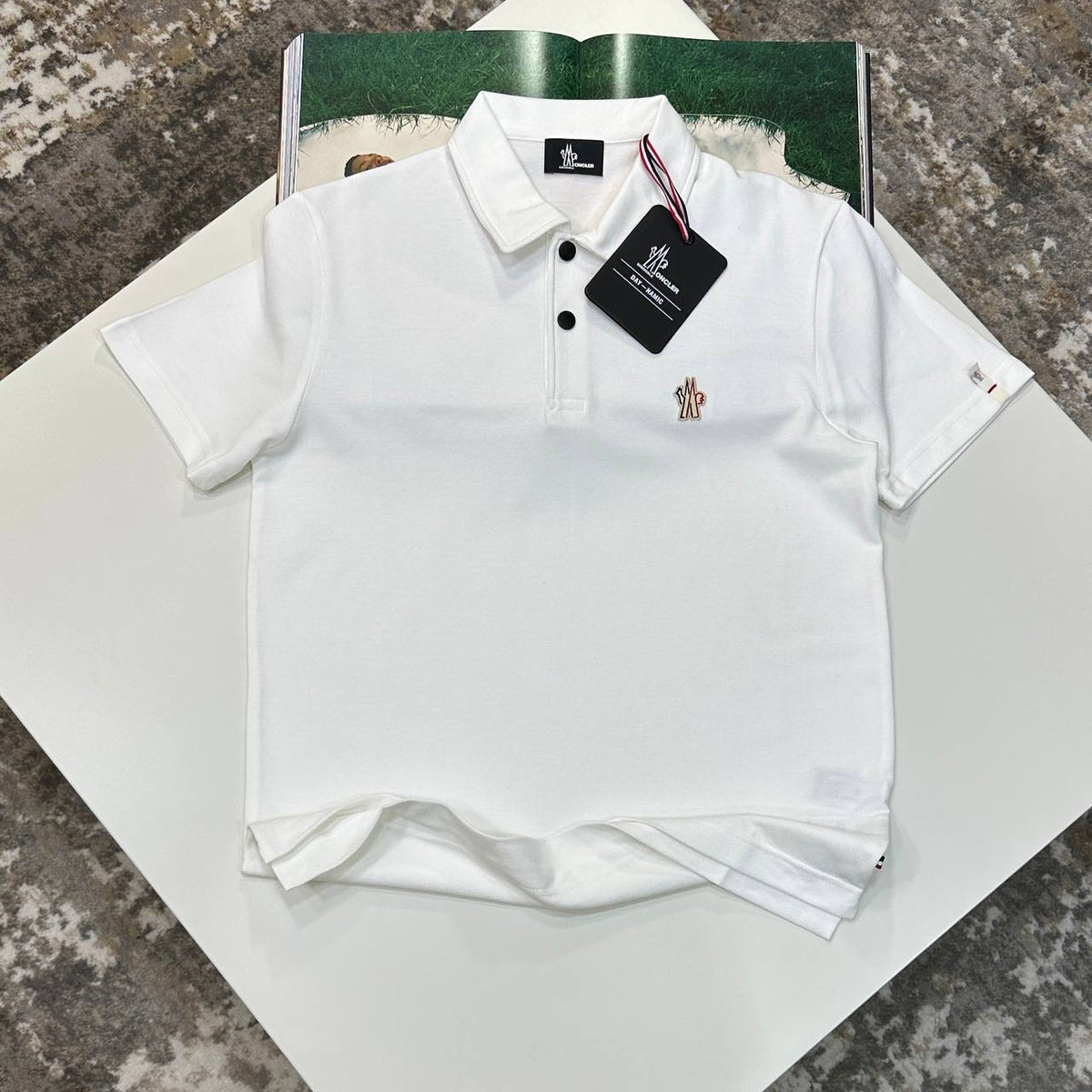NCLR POLO- WHITE