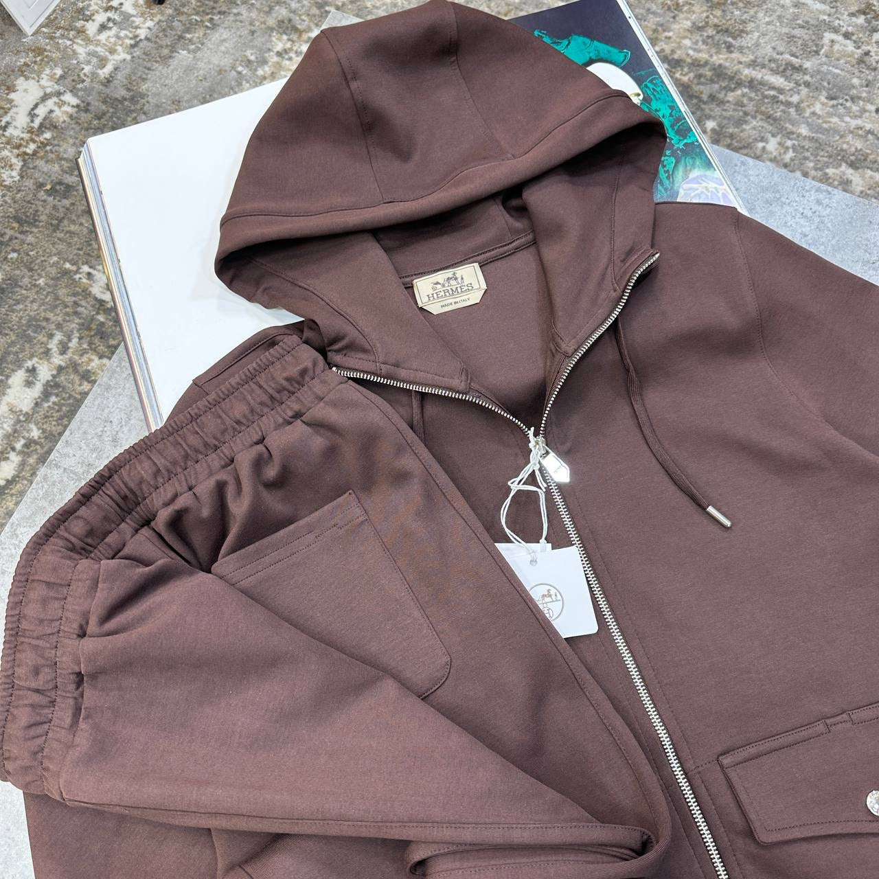 HRMS TRACKSUIT COFFE BROWN