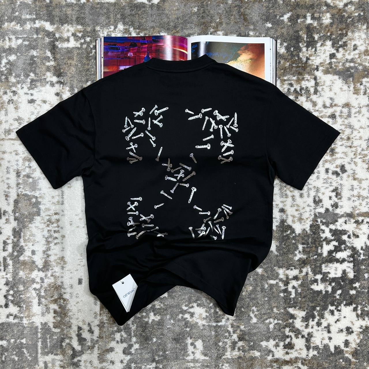 OFF-W TSHIRT-BLACK