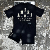 AMRI SHORT SET BLACK