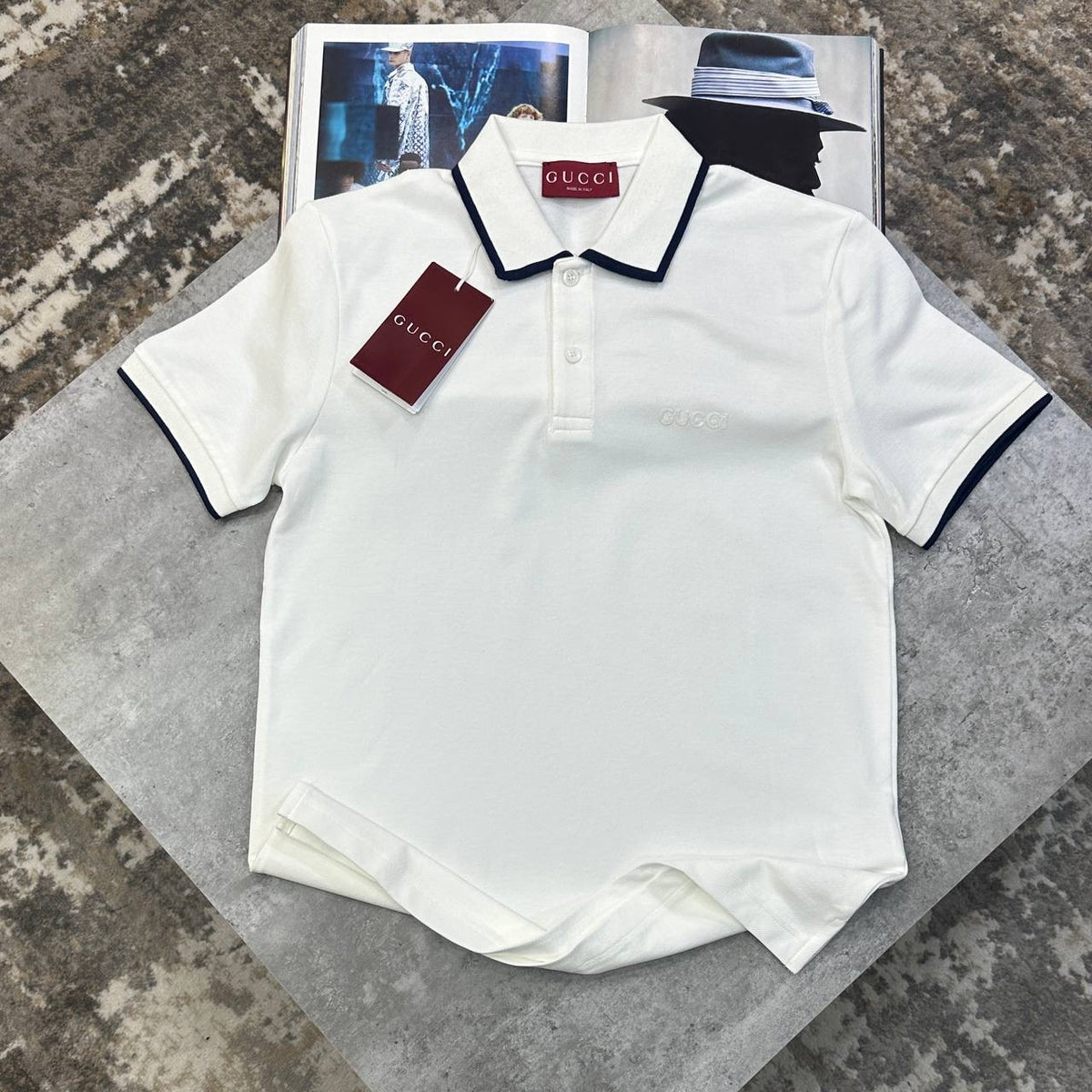 UCCI POLO-WHITE