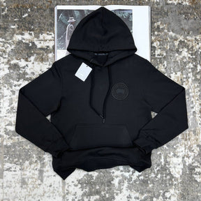 CANDA GOOSE HOODIE BLACK