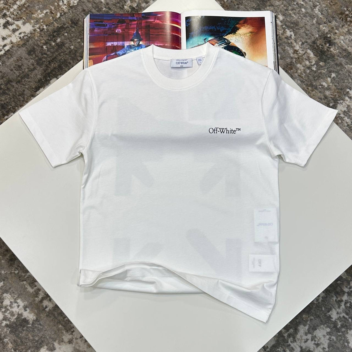 OFF-W TSHIRT WHITE