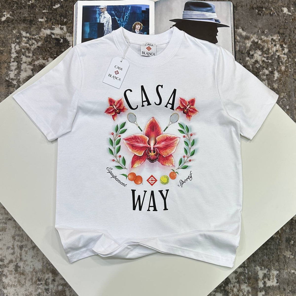 CSA-B TSHIRT-WHITE