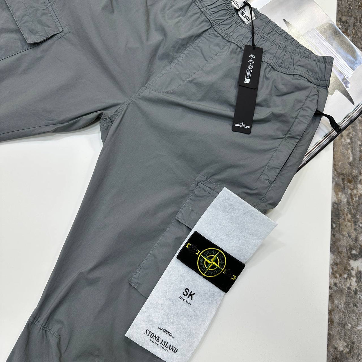 STNE CARGO PANTS-DARKGREY