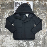 CANDA GOOSE MACMILLAN 
WITH DUCK DOWN FUR - BLACK