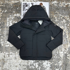 CANDA GOOSE MACMILLAN 
WITH DUCK DOWN FUR - BLACK
