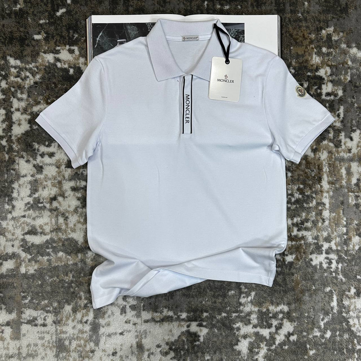 PRDA POLO- WHITE