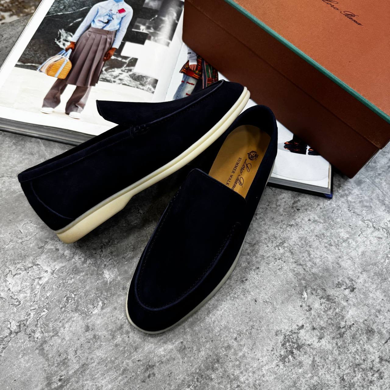LP LOAFERS- NAVY