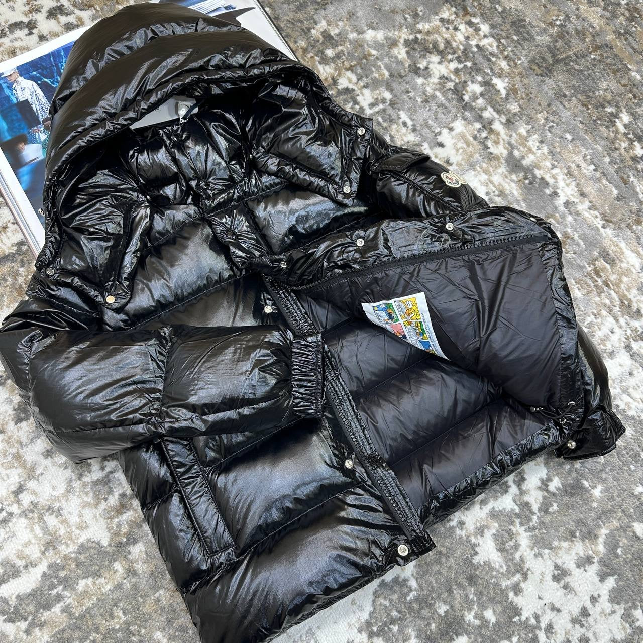 MNCLR MAYA FULL PUFFER JACKET-BLACK